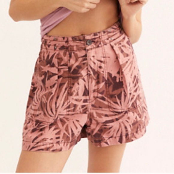 Free people high waisted shorts size medium - Picture 1 of 3